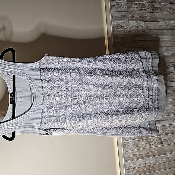 Gray/Blue Dress #N - Picture 1 of 4